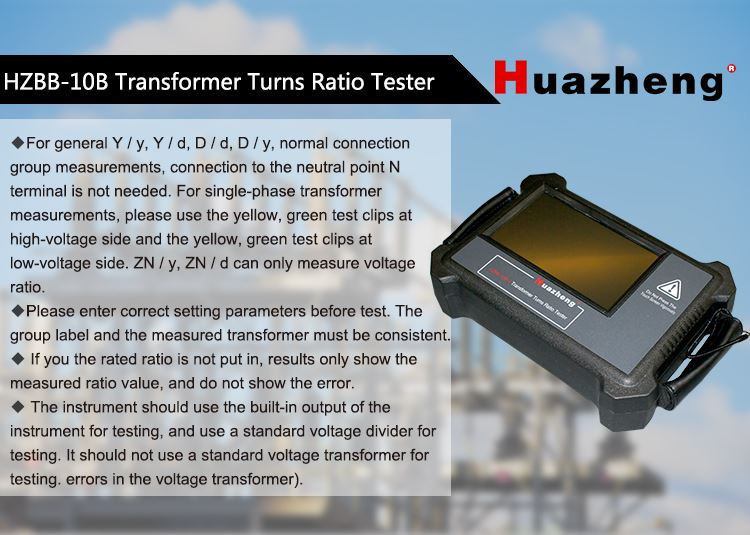 Transformátor HZBB-10B-I proměňuje video v testovací sadě poměru