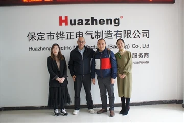 Mauritánský klient navštívil Huazheng Electric minulý týden